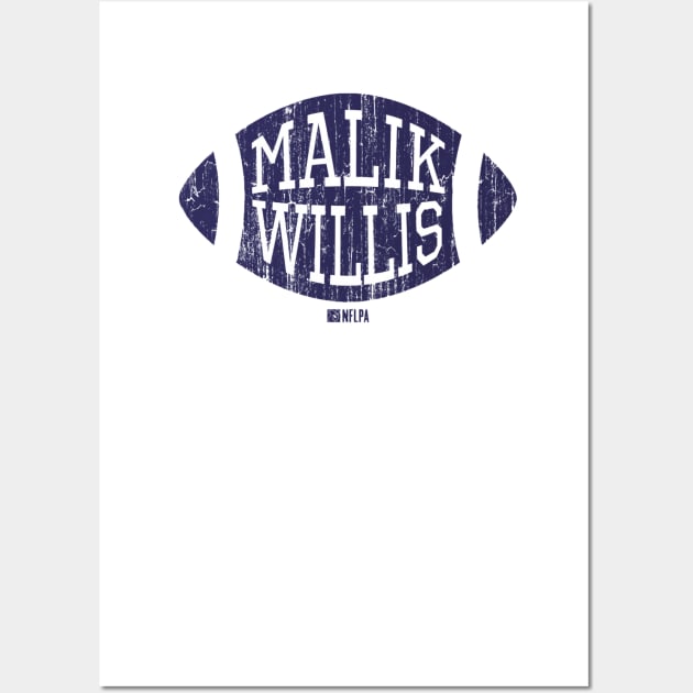 Malik Willis Tennessee Football Wall Art by TodosRigatSot